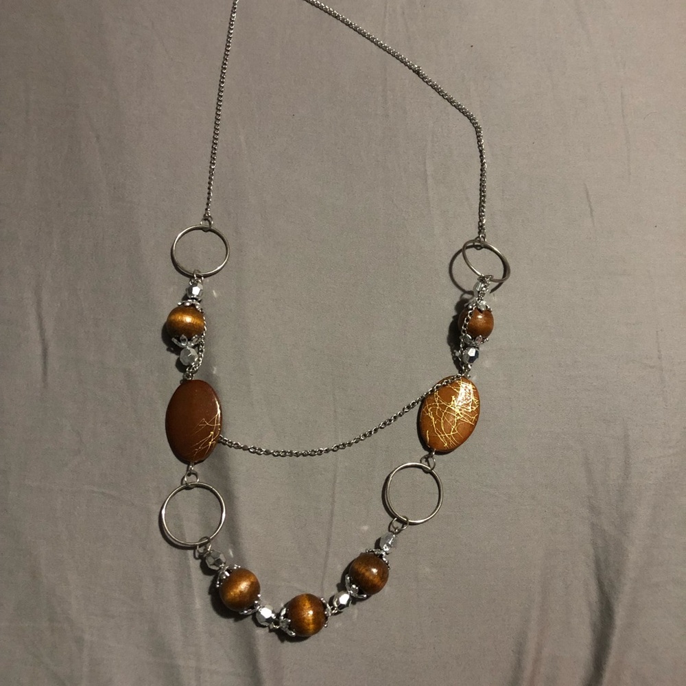 Necklace with matching earrings